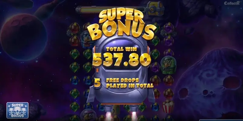Pirots 4 Super Bonus Grid